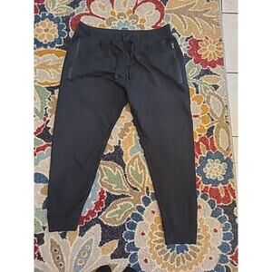 Basics By Denim House Mens Black Sweatpants Joggers Size L